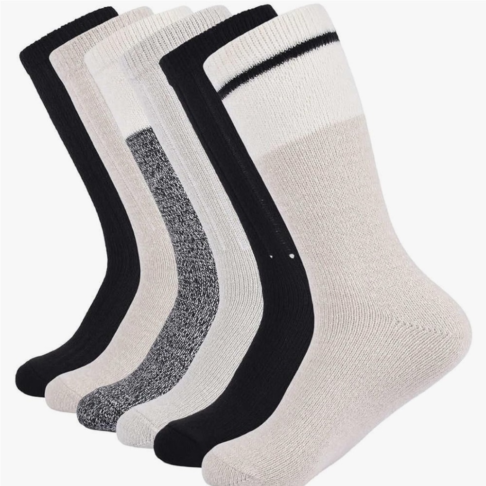 Lucky Brand Women Super Soft Boot Sock, 6-pair SZ 5-10